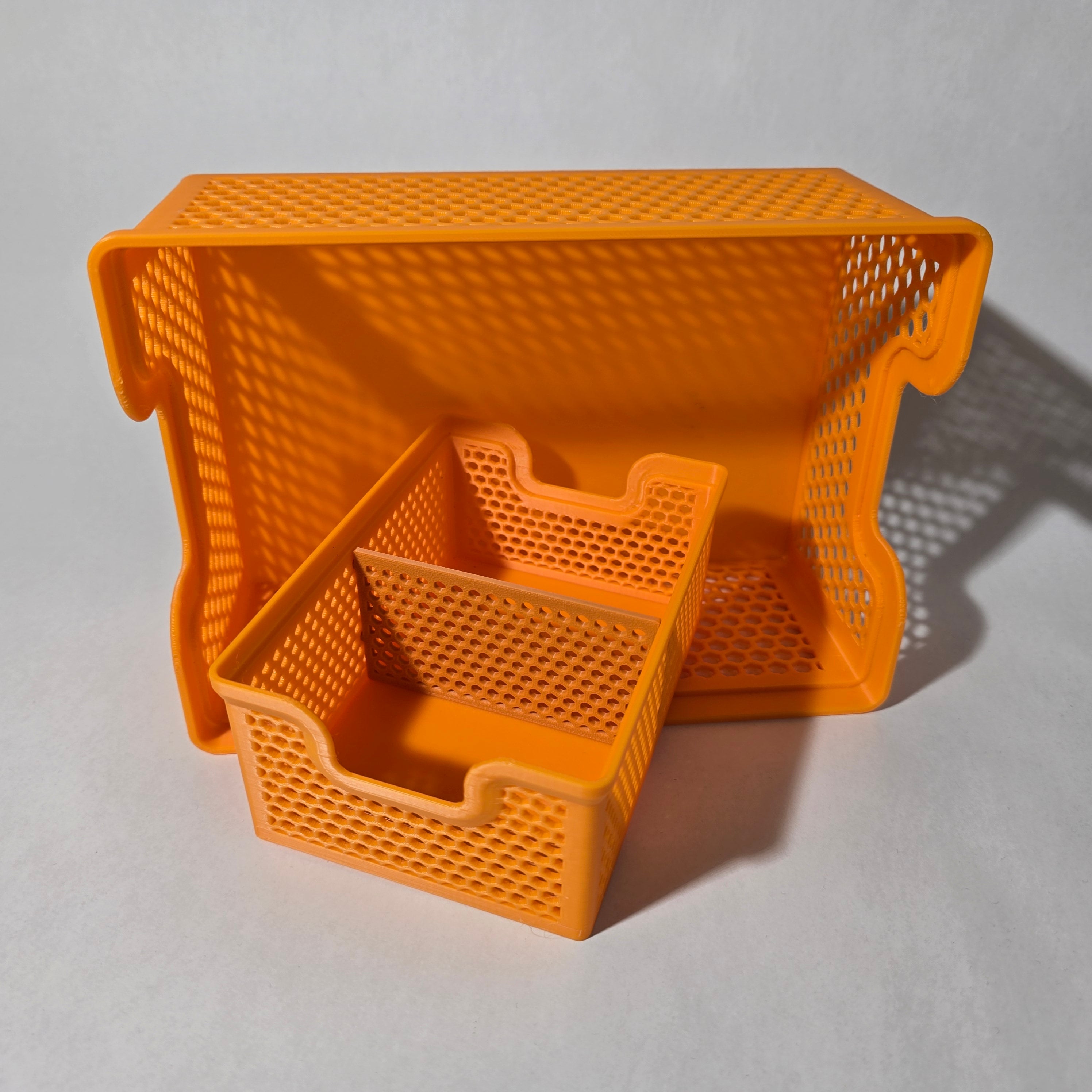 Sada 2 košíků oranžová