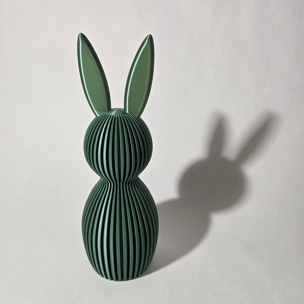 Velikonoční zajíček petrolejově zelený